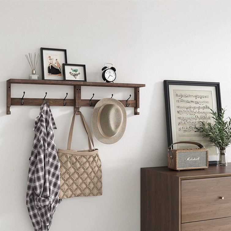 10 hook discount wall coat rack